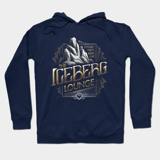 The Iceberg Lounge Hoodie by CoryFreemanDesign